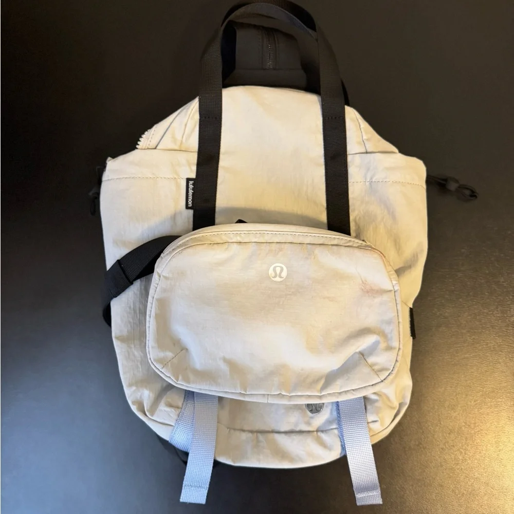 Lululemon Athletica Light Tan Backpack - Picture 1 of 6